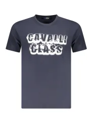 Cavalli Class Herren KURZARM-T-SHIRT Blau | online kaufen