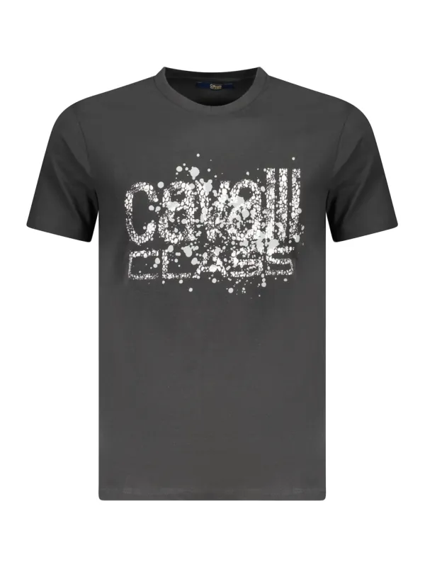 Cavalli Class Herren KURZARM-T-SHIRT Schwarz | online kaufen