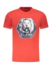 Cavalli Class Herren KURZARM-T-SHIRT Rot | online kaufen