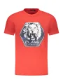 Cavalli Class Herren KURZARM-T-SHIRT Rot | online kaufen