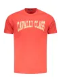 Cavalli Class Herren KURZARM-T-SHIRT Rot | online kaufen