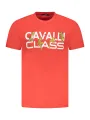Cavalli Class Herren KURZARM-T-SHIRT Rot | online kaufen