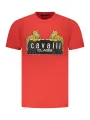 Cavalli Class Herren KURZARM-T-SHIRT Rot | online kaufen