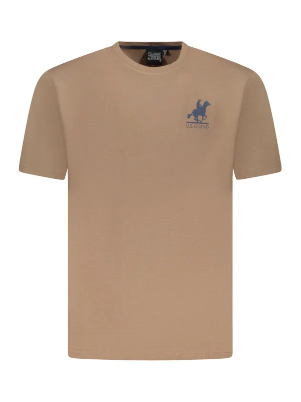 U.S. GRAND POLO Herren T-Shirt Braun | online kaufen