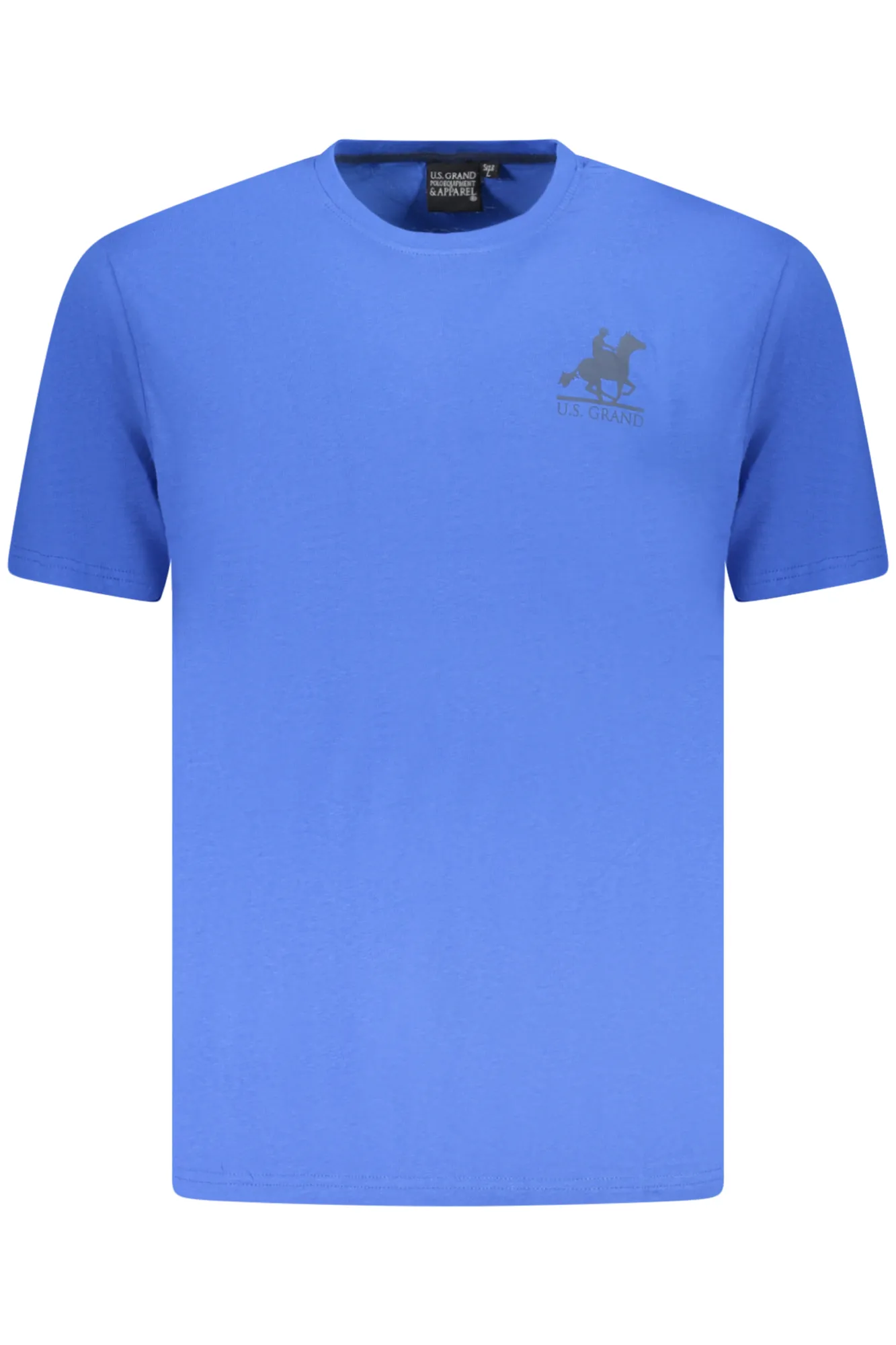 Herren T-Shirt Blau AU02647_BL3AZZUR