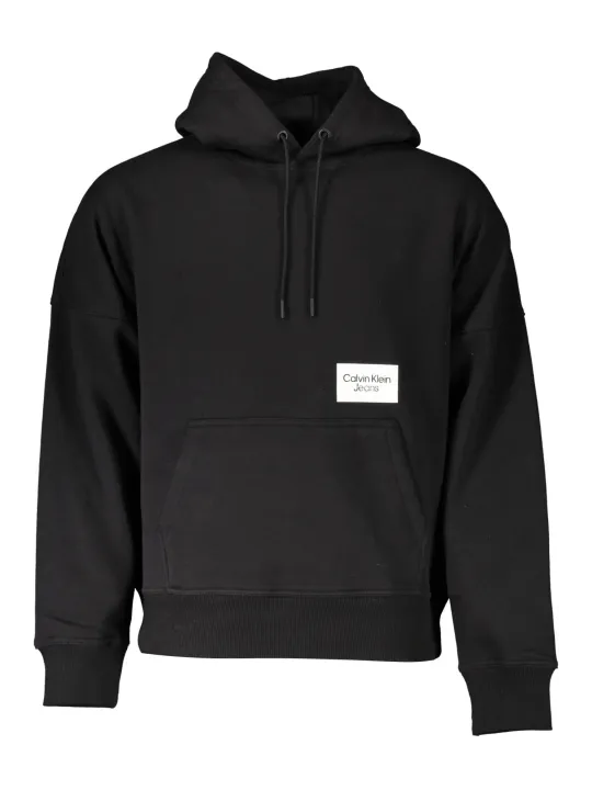 Calvin Klein Herren LANGARM-SWEATSHIRT Schwarz