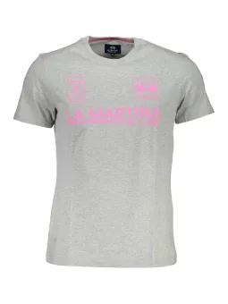 LA MARTINA Herren T-Shirt Grau leihen - Flex-Fashion Verleih