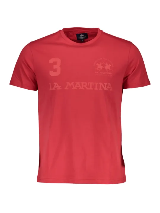 LA MARTINA Herren KURZARM-T-SHIRT Rot | online kaufen