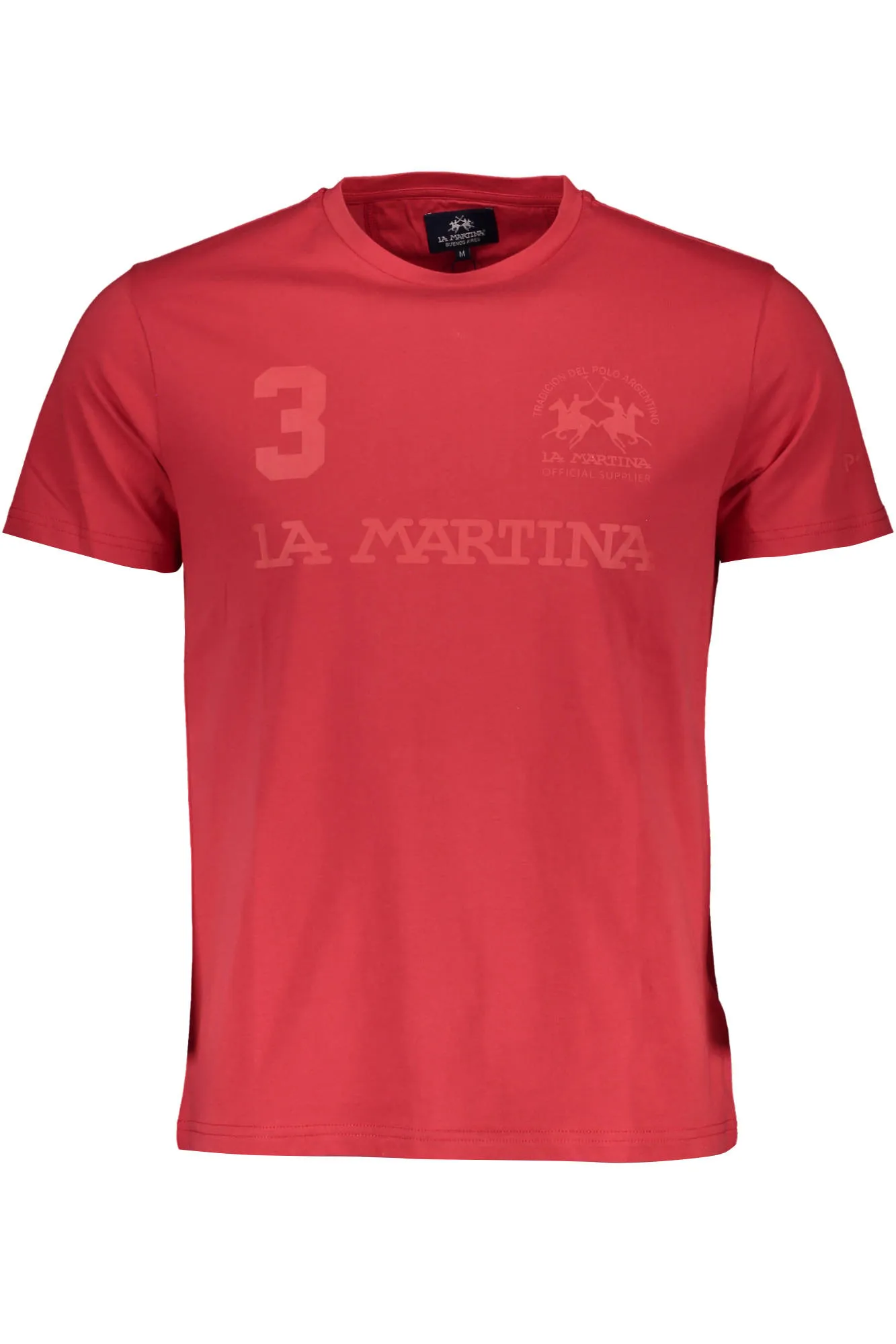 Herren KURZARM-T-SHIRT Rot XMR309JS206_3A3F475_ROSSO06084