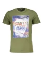 Cavalli Class Herren KURZARM-T-SHIRT Grün | online kaufen