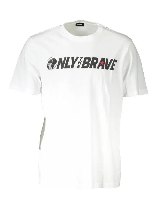 Diesel Herren KURZARM-T-SHIRT Weiß | online kaufen