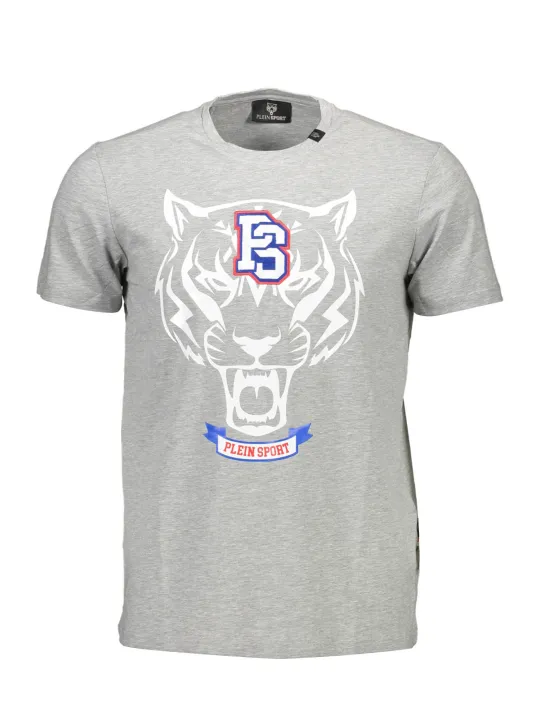 Plein Sport Herren KURZARM-T-SHIRT Grau | online kaufen