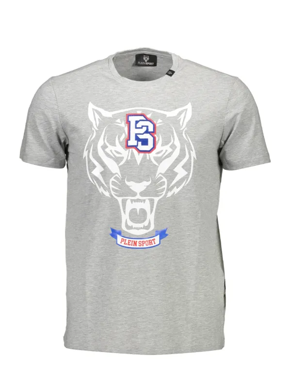 Plein Sport Herren KURZARM-T-SHIRT Grau | online kaufen