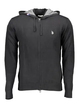 Eleganter U.S. POLO Herrenpullover Schwarz leihen - Flex-Fashion