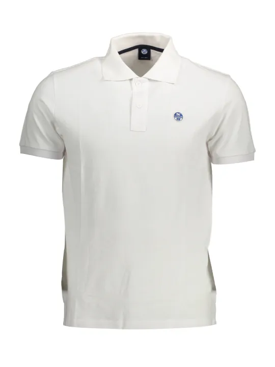 North Sails Herren KURZARM-POLO Weiß | online kaufen