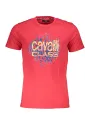 Cavalli Class Herren KURZARM-T-SHIRT Rot | online kaufen