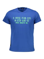 Diesel Herren KURZARM-T-SHIRT Blau | online kaufen