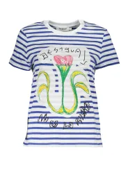 Desigual Damen KURZARM-T-SHIRT Blau | online kaufen