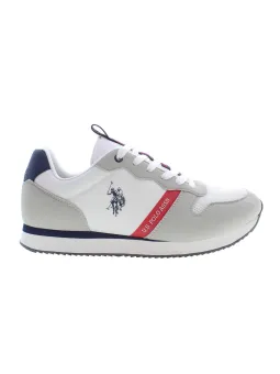 U.S. POLO Herren Sneaker Weiß mieten | Flex-Fashion Verleih