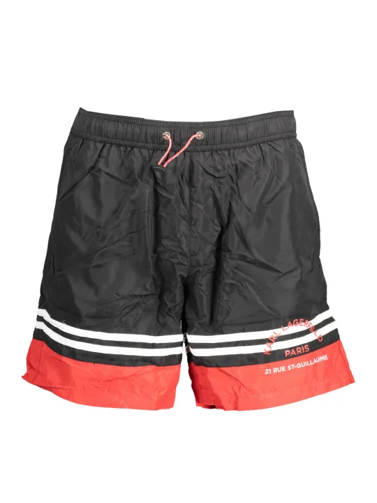 Karl Lagerfeld Beachwear Herren TASCHE Schwarz