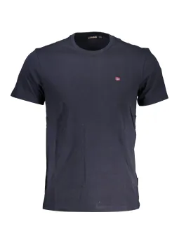 Napapijri Herren T-Shirt Blau mieten - Flex-Fashion Verleih