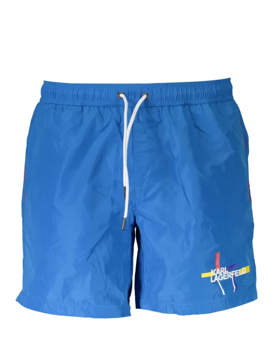 Karl Lagerfeld Beachwear Herren TASCHE Hellblau