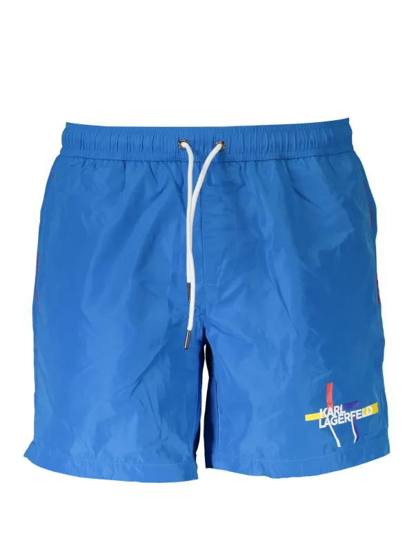 Karl Lagerfeld Beachwear Herren TASCHE Hellblau