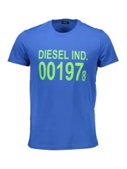 Diesel Herren KURZARM-T-SHIRT Blau | online kaufen