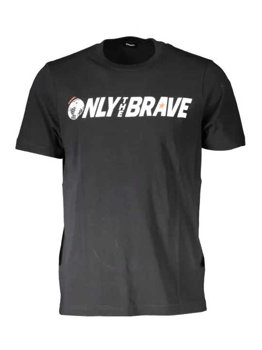 Diesel Herren KURZARM-T-SHIRT Schwarz | online kaufen