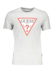 GUESS JEANS Herren KURZARM-T-SHIRT Grau | online kaufen