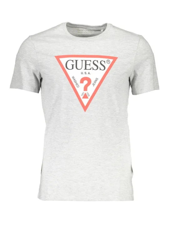 GUESS JEANS Herren KURZARM-T-SHIRT Grau | online kaufen