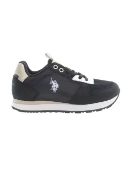 Mieten Sie stilvolle U.S. POLO Jungensneaker in Schwarz