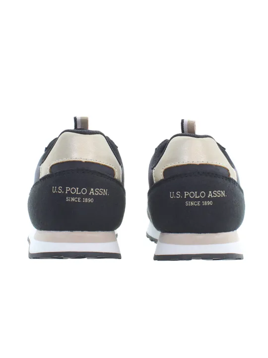 U.S. POLO BEST PRICE Jungen SPORTSCHUH Schwarz