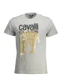 Cavalli Class Herren KURZARM-T-SHIRT Grau | online kaufen