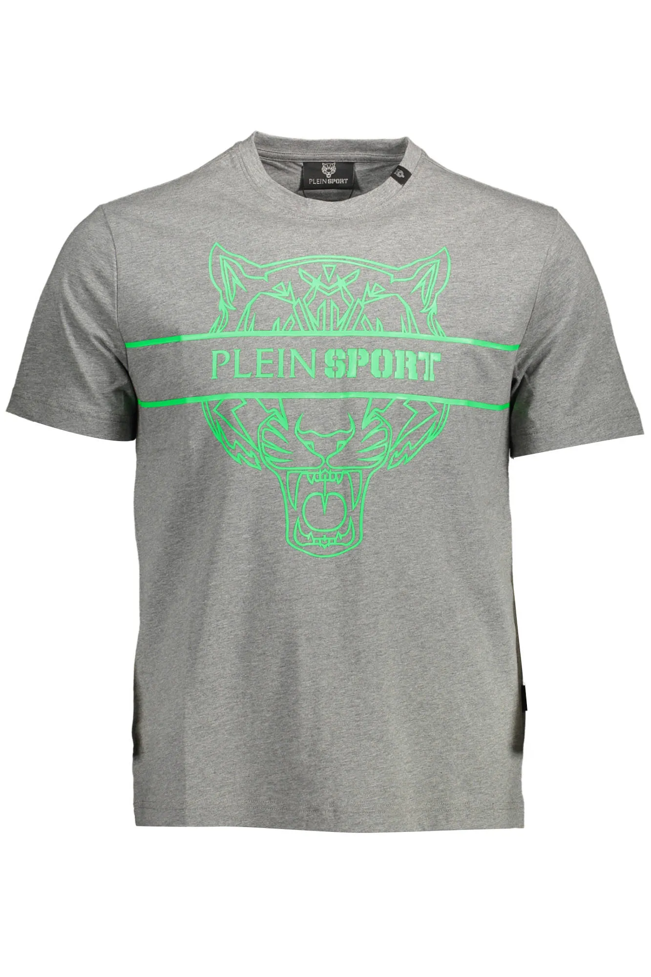 Herren KURZARM-T-SHIRT Grau TIPS112_CBC8298_GRIGIO94GR