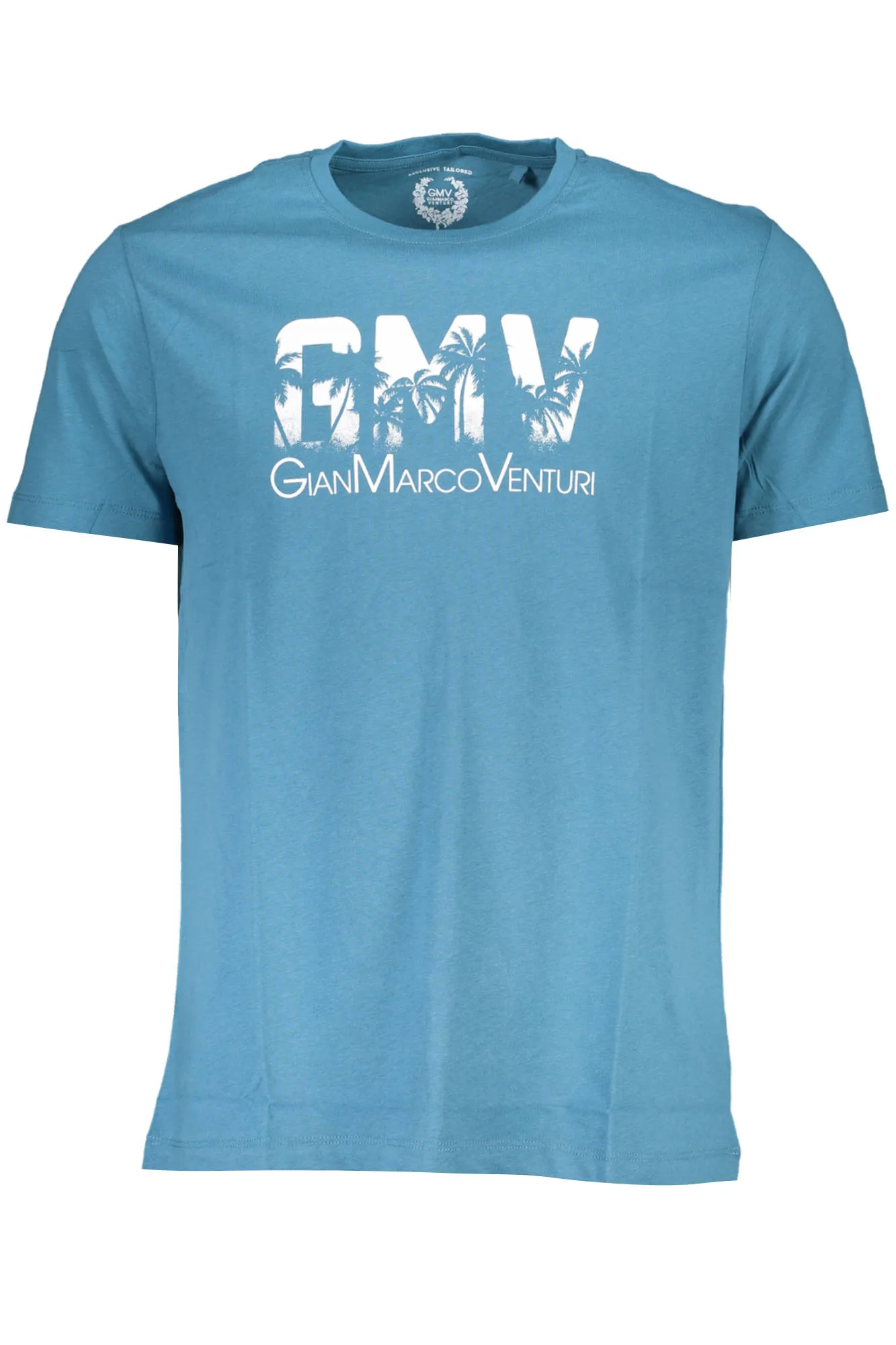 Herren KURZARM-T-SHIRT Blau AU00786ITALO_E817520_BLUBLUEBAY