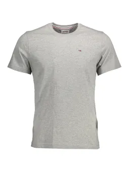 Tommy Hilfiger Herren T-Shirt Grau mieten | Flex-Fashion