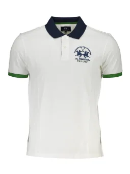 LA MARTINA Herren Poloshirt Weiß leihen - Flex-Fashion Verleih