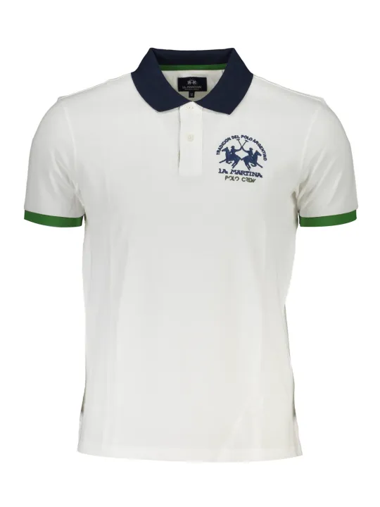 LA MARTINA Herren KURZARM-POLOSHIRT Weiß | online kaufen