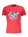 Cavalli Class Herren KURZARM-T-SHIRT Rot | online kaufen
