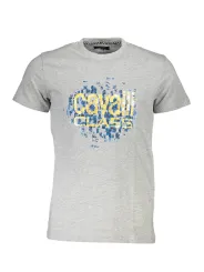 Cavalli Class Herren KURZARM-T-SHIRT Grau | online kaufen