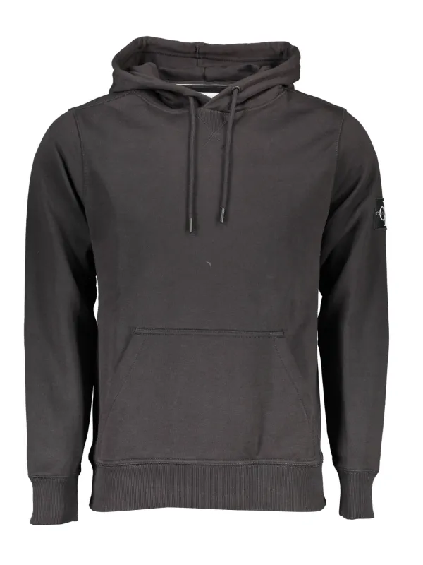 Calvin Klein Herren LANGARM-SWEATSHIRT Schwarz