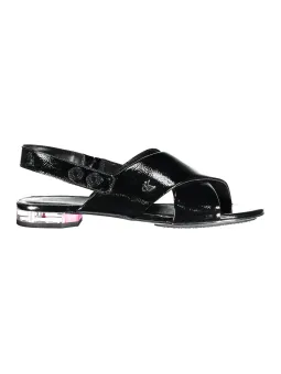 Calvin Klein Damensandalen Schwarz mieten - Flex-Fashion Verleih