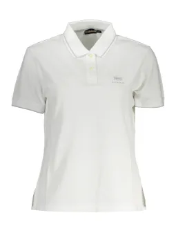 Napapijri Damen Polo Weiß mieten | Flex-Fashion Verleih
