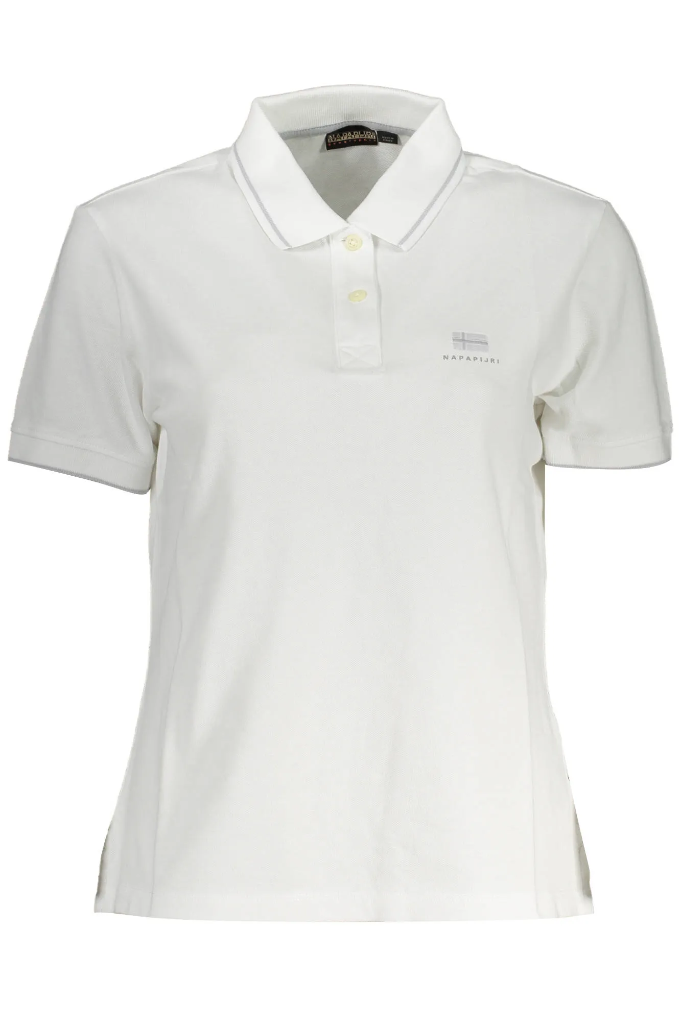 Damen KURZARM-POLO Weiß NP0A4H8EE-NINA_0739F71_BIANCO002