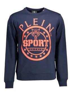 Plein Sport Herren LANGARM-SWEATSHIRT Blau | online kaufen