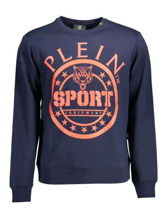 Plein Sport Herren LANGARM-SWEATSHIRT Blau | online kaufen