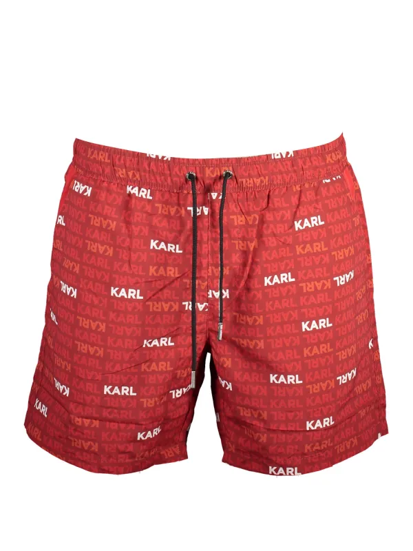 Karl Lagerfeld Beachwear Herren TASCHE Rot | online kaufen