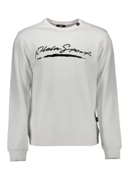 Plein Sport Herren Sweatshirt Weiß mieten | Flex-Fashion Verleih