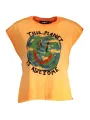 Desigual Damen KURZARM-T-SHIRT Orange | online kaufen